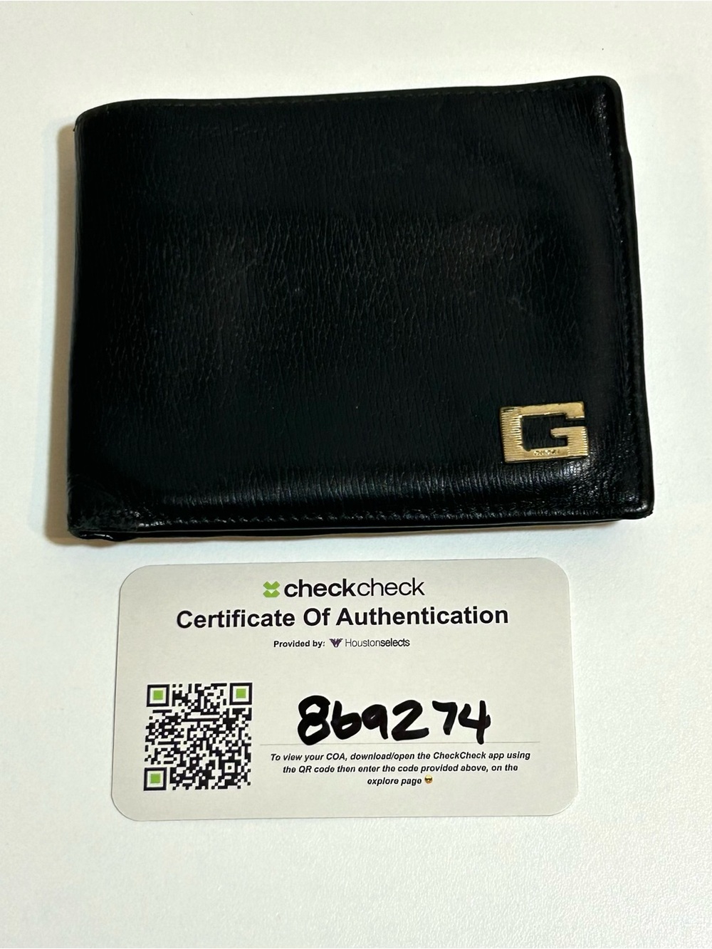 Gucci bifold wallet